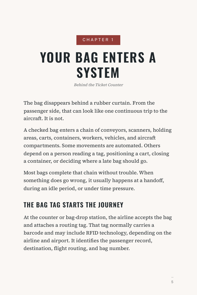 Page 6 — Your Bag Enters a System